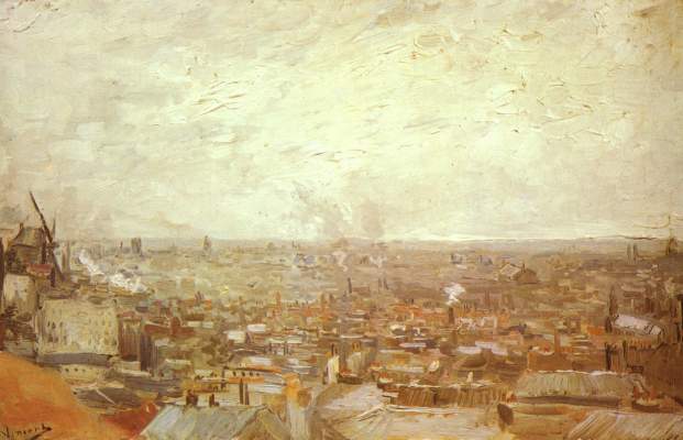 Blick vom Montmartre Öffentliche Kunstsammlung