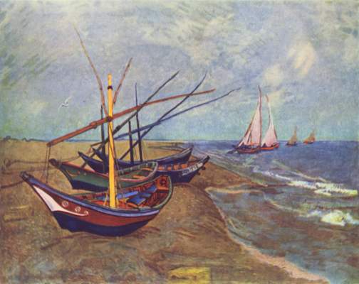 Boote am Ufer Slg. V. W. van Gogh