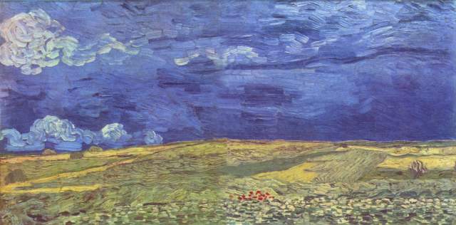 Feld unter Sturmhimmel Slg. V. W. van Gogh