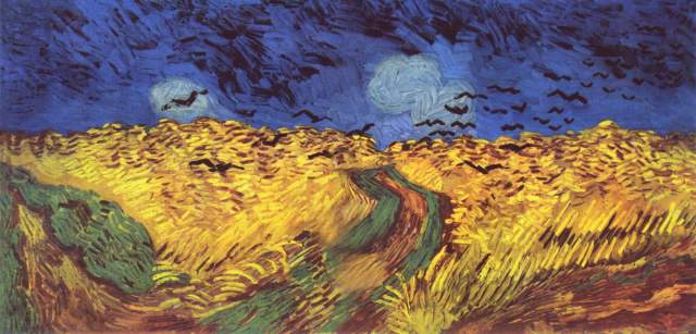 Kornfeld mit Krähen Slg. V. W. van Gogh