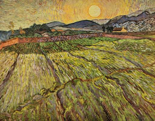 Landschaft mit gepflügten Feldern Slg. Robert Oppenheimer