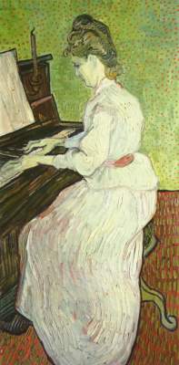 Mademoiselle Gachet am Klavier Öffentliche Kunstsammlung