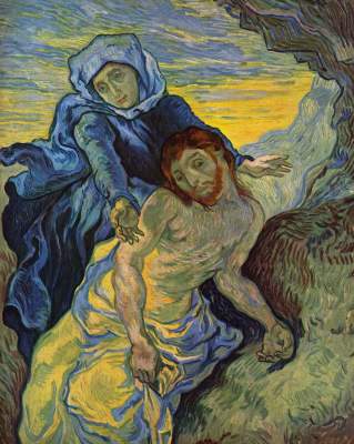Pieta (nach Delacroix) Slg. V. W. van Gogh
