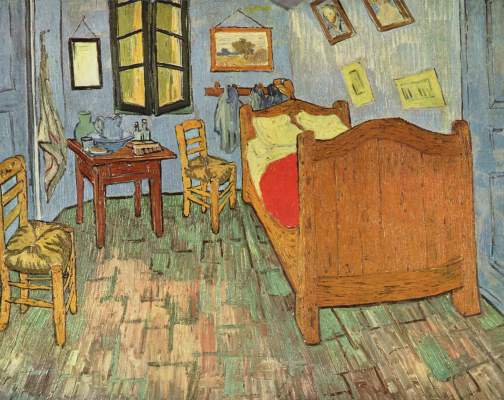 Van Goghs Schlafzimmer Art Institute