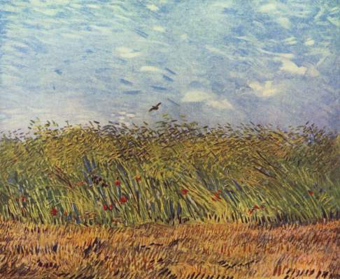 Weizenfeld mit Lerche Slg. V. W. van Gogh