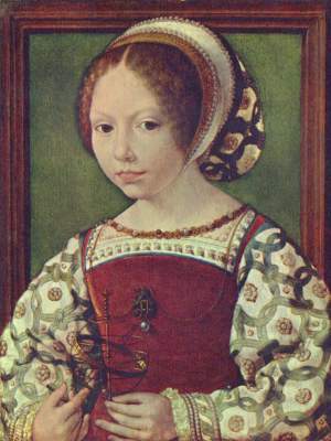 Kleines Mädchen (Jaqueline de Bourgogne?) National Gallery
