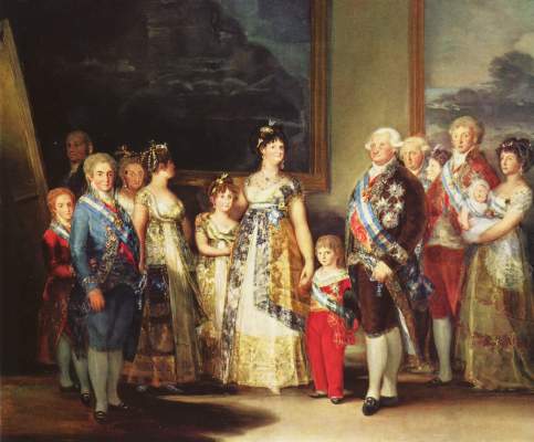 Familie Karls IV. Museo del Prado