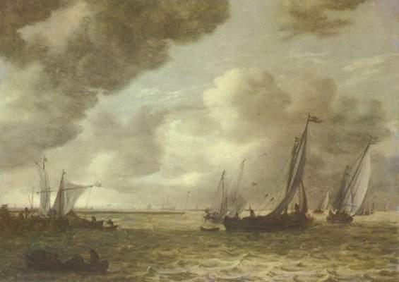 Flußansicht Königliche Gemäldegalerie Mauritshuis