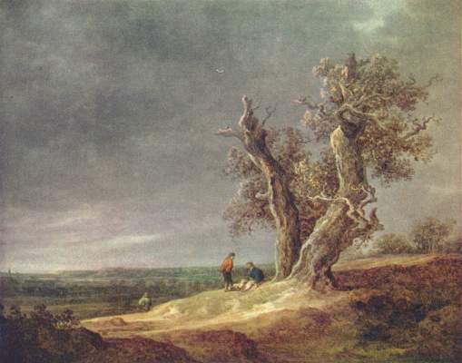 Landschaft mit zwei Eichbäumen Rijksmuseum