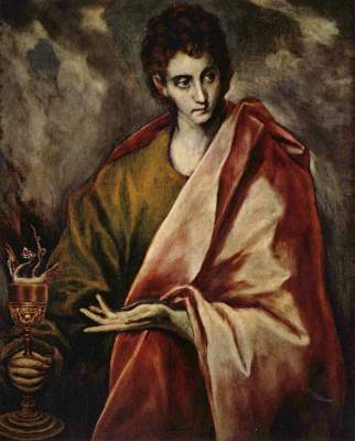Johannes der Evangelist Museo del Prado