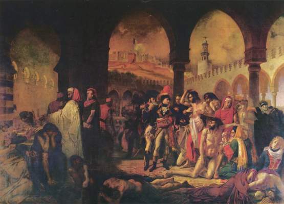 Bonaparte bei den Pestkranken von Jaffa Musée National du Louvre
