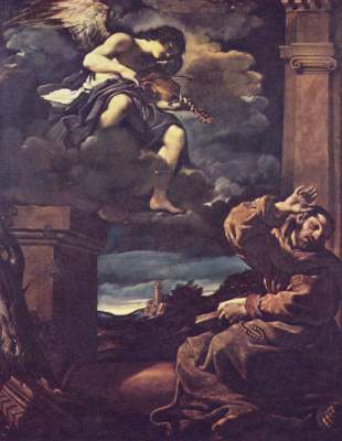 Die Ekstase des heiligen Franziskus Gemäldegalerie