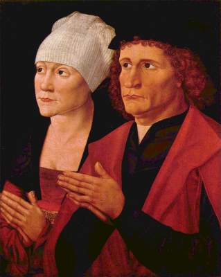 Doppelbildnis eines betenden Ehepaares Slg. Ludwig Roselius