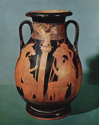 Ödipus und die Sphinx (Pelike IV 3728) Kunsthistorisches Museum