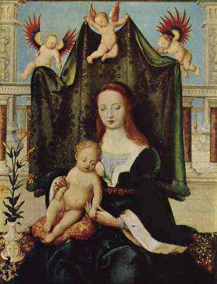 Maria mit Kind Slg. Julius Böhler