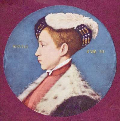 Eduard VI. als Sechsjähriger (Tondo) Metropolitan Museum of Art