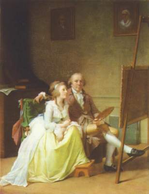 Selbstbildnis mit seiner Frau Statens Museum for Kunst