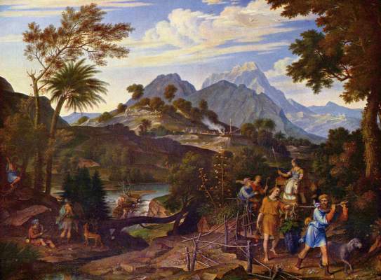 Landschaft mit den Kundschaftern aus dem Gelobten Lande Wallraf-Richartz-Museum