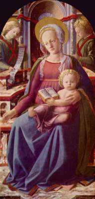 Thronende Madonna mit Kind Metropolitan Museum of Art