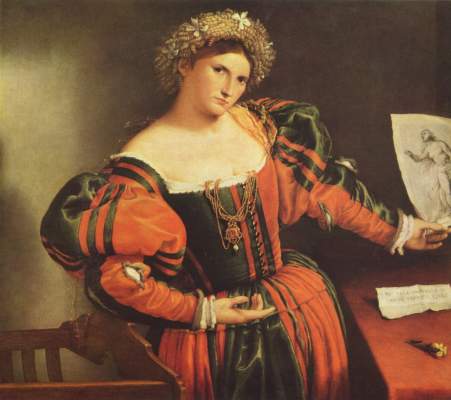 Lucretia (Bildnis einer Venezianerin) National Gallery