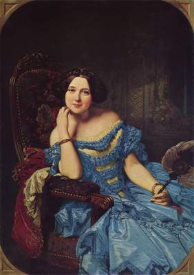 Dońa Amalie de Llano y Dotres, Condesa de Vilches Museo del Prado