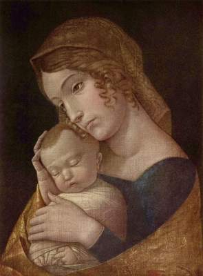 Maria mit dem schlafenden Kind Gemäldegalerie