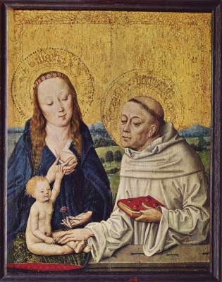 Maria mit Kind und Hl. Bernhard Wallraf-Richartz-Museum