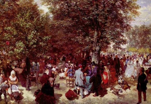 Nachmittag im Tuileriengarten Gemäldegalerie