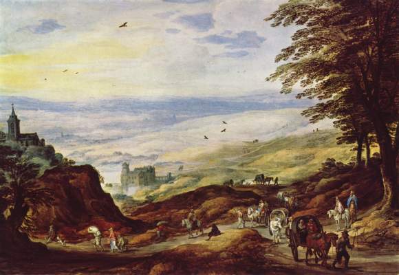 Landschaft mit weiter Fernsicht Alte Pinakothek