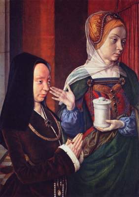 Hl. Magdalena mit Stifterin Musée National du Louvre