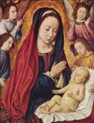 Maria mit Kind und Engeln Musée Royaux des Beaux Arts