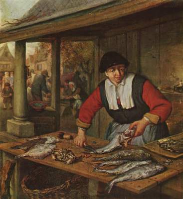 Fischverkäuferin Museum der Bildenden Künste