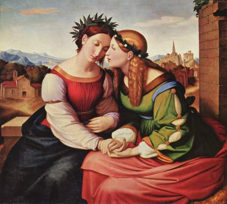 Italia und Germania (Sulamith und Maria) Neue Pinakothek
