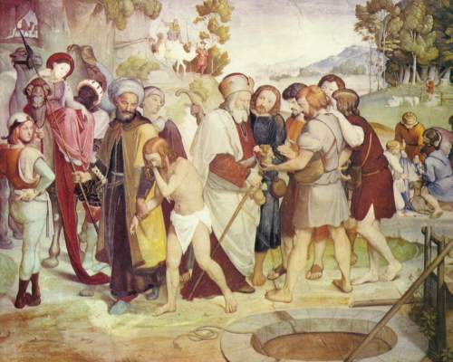 Josef wird von seinen Brüdern an die Midianiter verkauft Nationalgalerie
