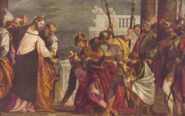 Christus und der Hauptmann von Kapernaum Museo del Prado