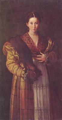Bildnis einer jungen Dame, genannt Anteia Galleria Nazionale di Capodimonte