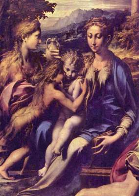 Madonna mit dem Hl. Zacharias Galleria degli Uffizi