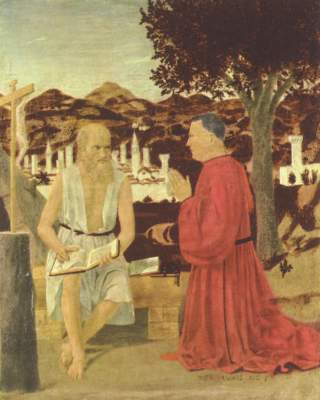 Hl. Hieronymus und ein Stifter Gallerie dell'Accademia
