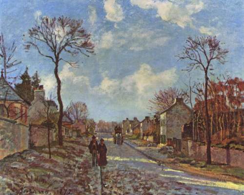 Straße von Louveciennes Musée de l'Impressionisme