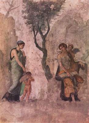 Der bestrafte Amor (Pompejanische Kopie nach einem griechischen Original) Galleria Nazionale di Capodimonte