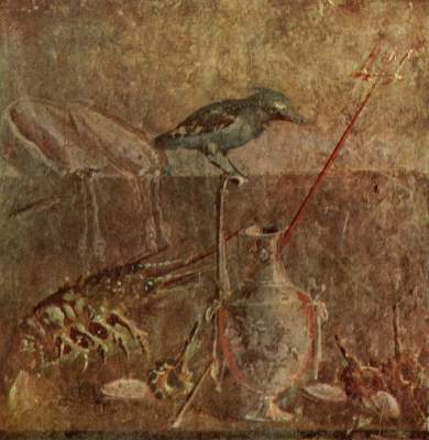 Pompejanisches Fresko Galleria Nazionale di Capodimonte