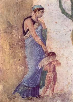 Venus und der bestrafte Amor (Ausschnitt) Galleria Nazionale di Capodimonte
