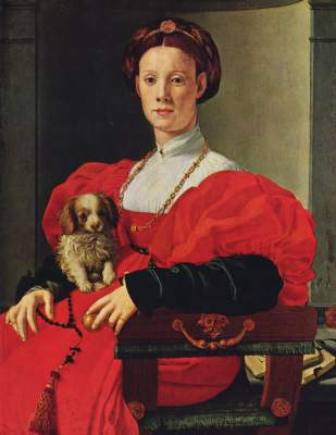Bildnis einer Dame in rotem Kleid Städelsches Kunstinstitut