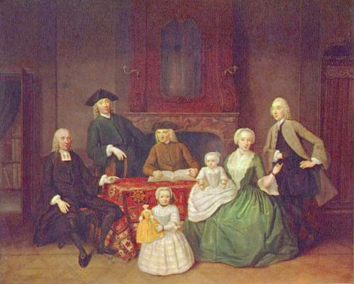 Pastor Jan Brak und seine Familie Rijksmuseum