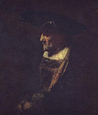 Bildnis eines Mannes mit Perlen am Hut Gemäldegalerie