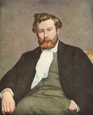 Bildnis des Malers Alfred Sisley Slg. Emil Georg Bührle
