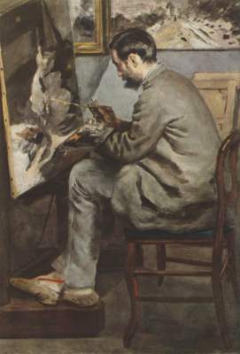 Der Maler Bazille im Atelier Musée National du Louvre