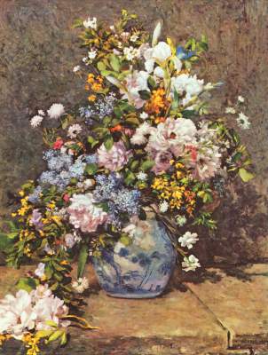Große Vase mit Blumen Harvard University, Fogg Art Museum
