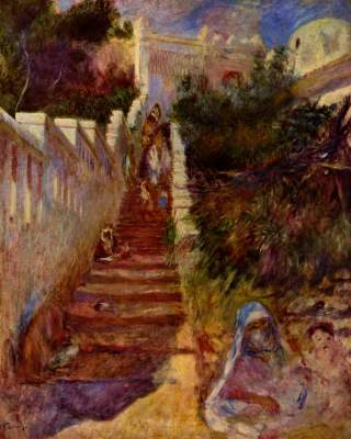 Treppe in Algier Galerie Wildenstein