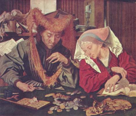 Der Geldwechsler und seine Frau Museo del Prado